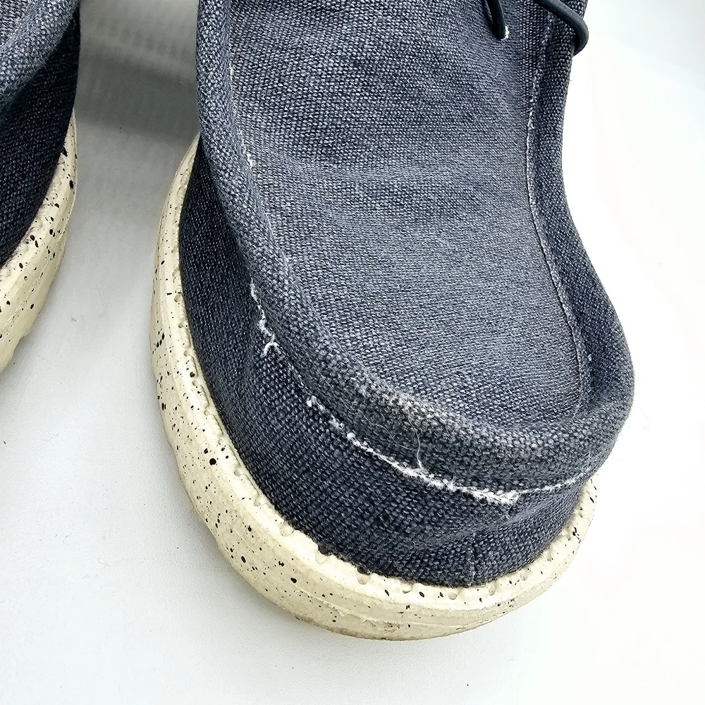 Hey Dude Wally Stretch Sox Blue Loafer Shoes